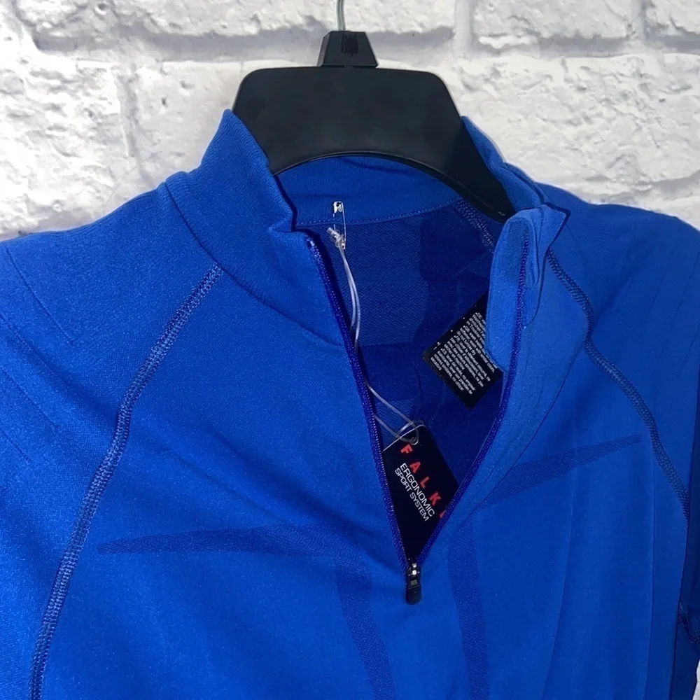 Falke Men's Large Ziptight Half Zip Performance Top